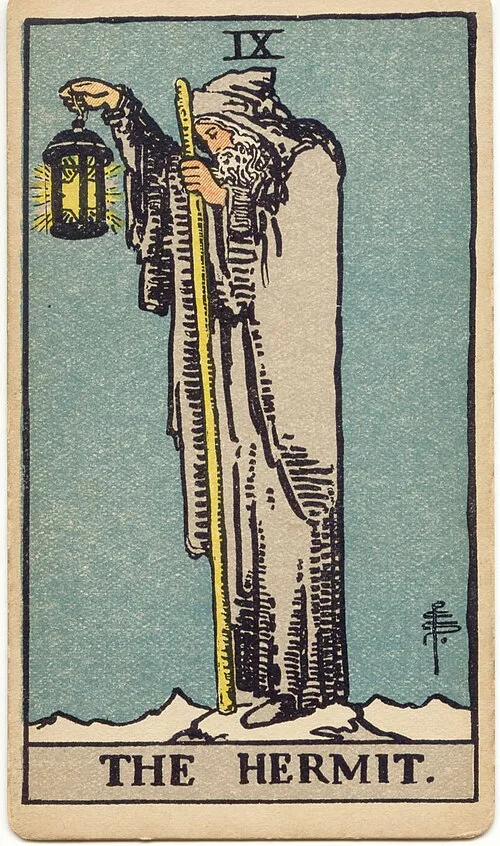 Tranh lá bài Ẩn Sĩ (The Hermit)