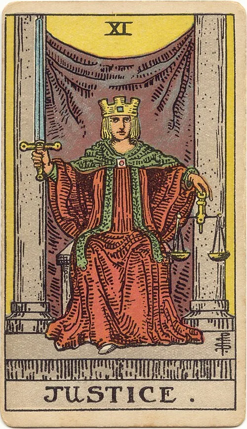Tranh lá bài Công Lý (Justice)