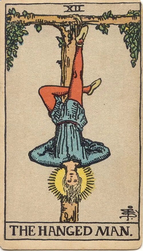 Tranh lá bài Người Treo Ngược (The Hanged Man)