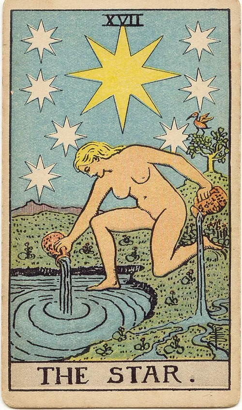 Tranh lá bài Ngôi Sao (The Star)