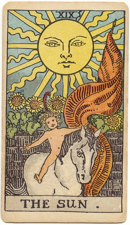 Tranh lá bài Mặt Trời (The Sun)